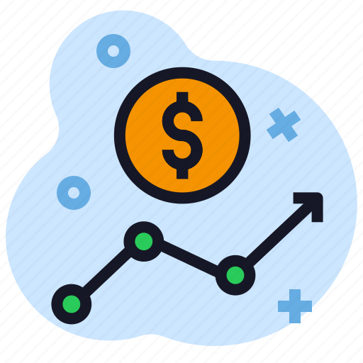 Business, chart, dollar, economics, growth, money, stats icon - Download on Iconfinder