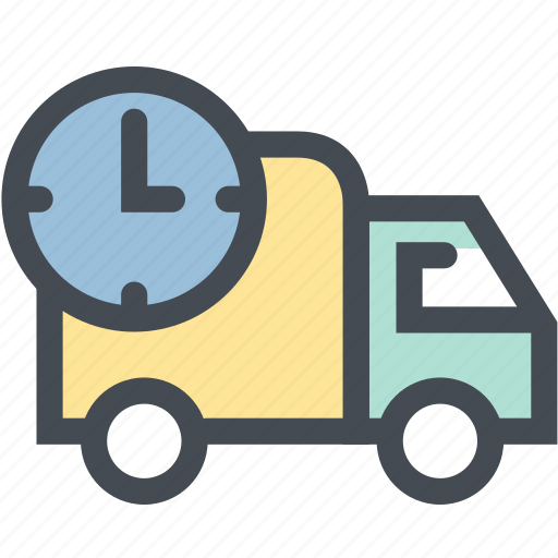 Delivery, delivery time, logistic, logistics, shipping, transport, logistic delivery icon - Download on Iconfinder