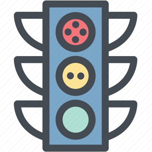 Logistics, road, stop, street, street sign, traffic light icon - Download on Iconfinder