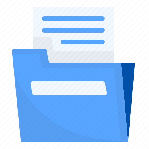Document, folder, library, monograph, notation, papers icon - Download on Iconfinder