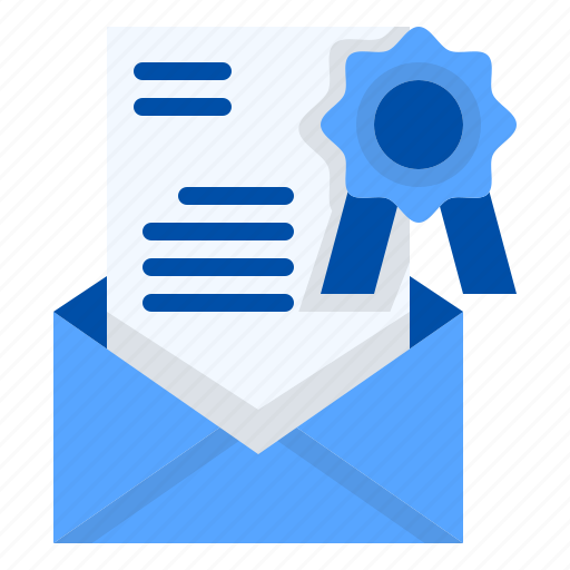 Congratulations, graduated, letter, mail, prize, reward, winner icon - Download on Iconfinder