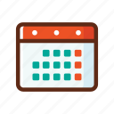 agenda, business, calendar, colors, schedulle 