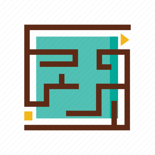 Business, colors, finding solution, maze, problem, problem solving, solution icon - Download on Iconfinder