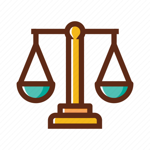 Balance, business, colors, libra, weigher icon - Download on Iconfinder