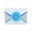 envelope, mail, message, account, address, sign, communication 