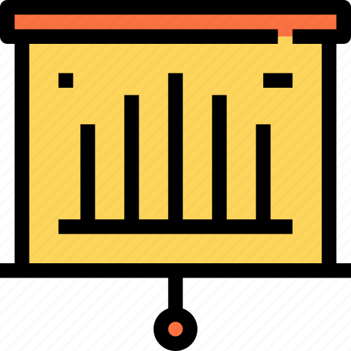 Business, chart, equipment, essntial, graph, presentation, report icon - Download on Iconfinder