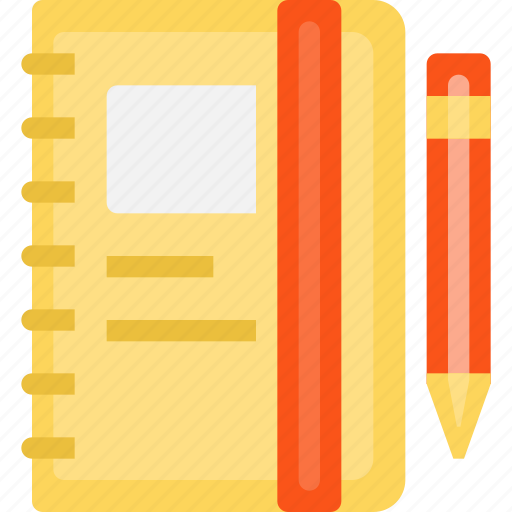 Book, business, equipment, essntial, note, notebook, paper icon - Download on Iconfinder