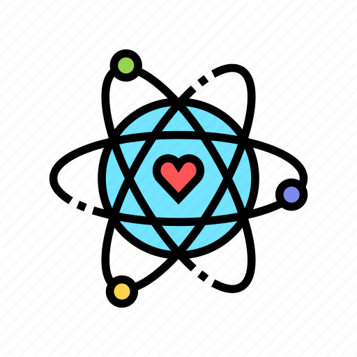 Atom, business, core, ethics, heart, moral icon - Download on Iconfinder