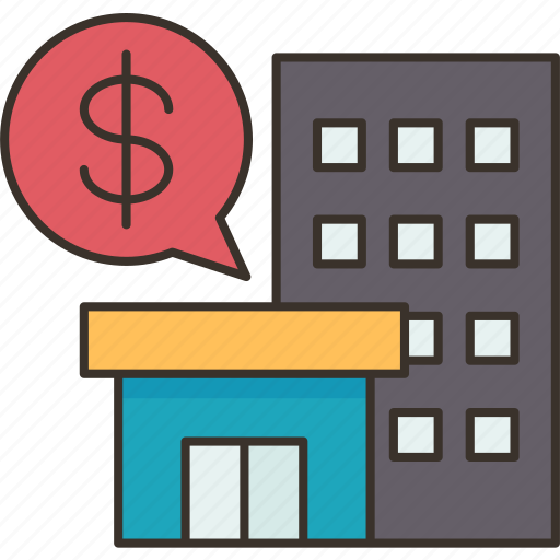 Rent, building, office, company, business icon - Download on Iconfinder