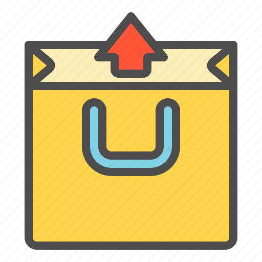 E commerce, online, out, shop, unpack icon - Download on Iconfinder