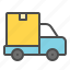 delivery, online, shop, transport, truck 