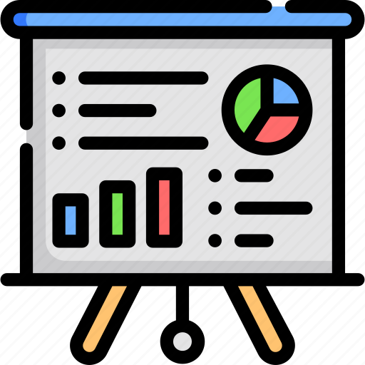 Presentation, chart, graph, analytics, business icon - Download on Iconfinder