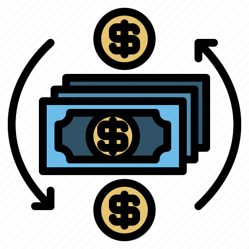 Business, cashflow, money, finance, moneyflow icon - Download on Iconfinder
