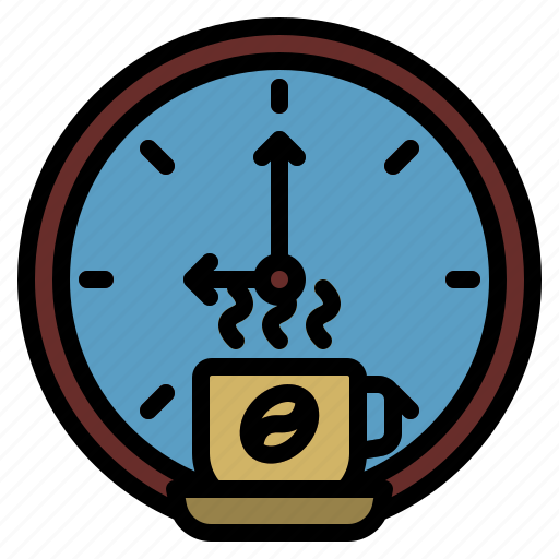 Business, coffeetime, break, cup, drink, clock icon - Download on Iconfinder