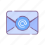 envelope, mail, message, account, address, sign, communication 