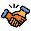handshake, deal, business, cooperation, partnership, contract 