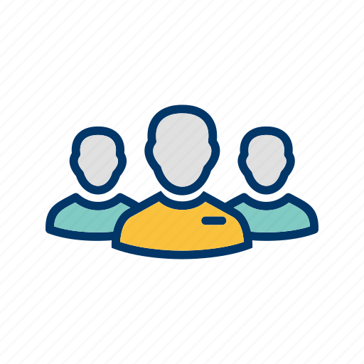 Leader of group, group leader, profile icon - Download on Iconfinder