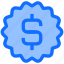badge, currency, money, price, finance, business, label 