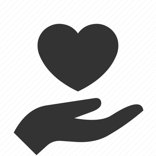 Business, hand, heart, loyalty icon - Download on Iconfinder