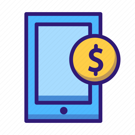 Business, business finance, dollar, finance, pay, payment, phone icon - Download on Iconfinder