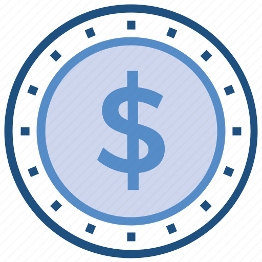 Business, business & finance, coin, dollar, dollar coin, money icon - Download on Iconfinder