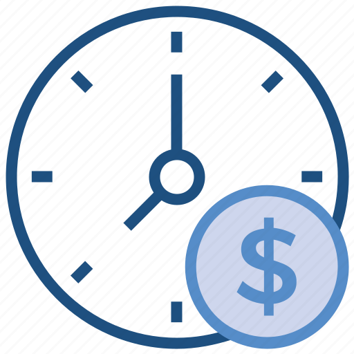 Business, business & finance, clock, dollar, money, time icon - Download on Iconfinder