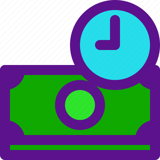 Banking, economy, invest, money, time icon - Download on Iconfinder