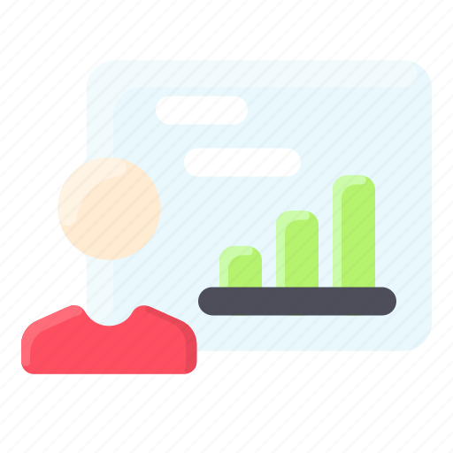 Business, graph, growth, people, presentation icon - Download on Iconfinder
