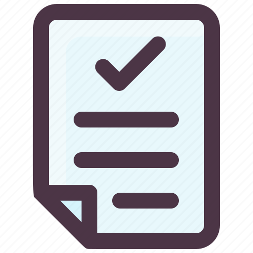 Approved, document, profile, resume icon - Download on Iconfinder