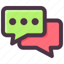 business, chat, conversation, message