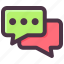 business, chat, conversation, message 