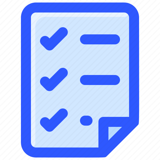 Check, document, file, list, task icon - Download on Iconfinder