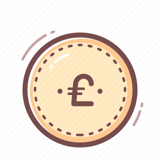 Coin, currency, pound, sign icon - Download on Iconfinder