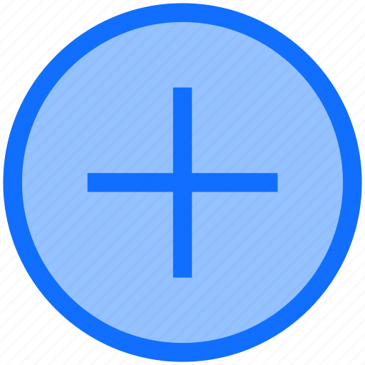 More, add, interface, finance, business, circular icon - Download on Iconfinder