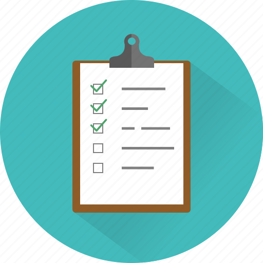 Checklist, clipboard, feedback, questionnaire, survey, task icon - Download on Iconfinder