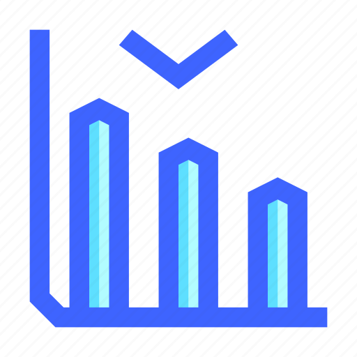 Business, finance, commerce, analytics, down icon - Download on Iconfinder