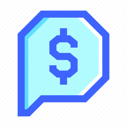Business, finance, commerce, speech, money icon - Download on Iconfinder