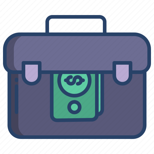 Briefcase, money icon - Download on Iconfinder on Iconfinder