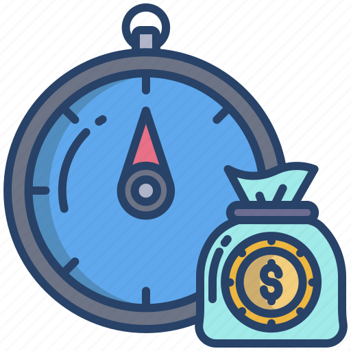 Stopwatch, money icon - Download on Iconfinder on Iconfinder