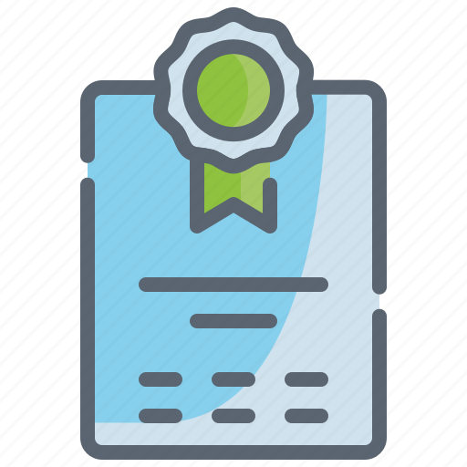 Certificate, diploma, degree, certification, graduate, contract, document icon - Download on Iconfinder