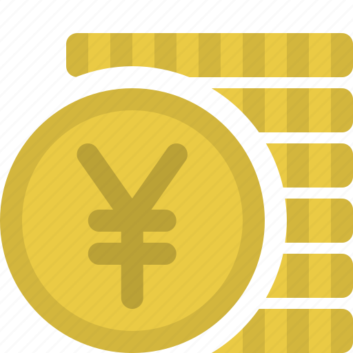 Coins, money, yens, cash, currency, payment icon - Download on Iconfinder