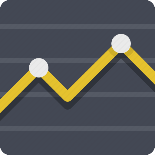 Chart, statistics, diagram, graph, line chart, report, finance icon - Download on Iconfinder