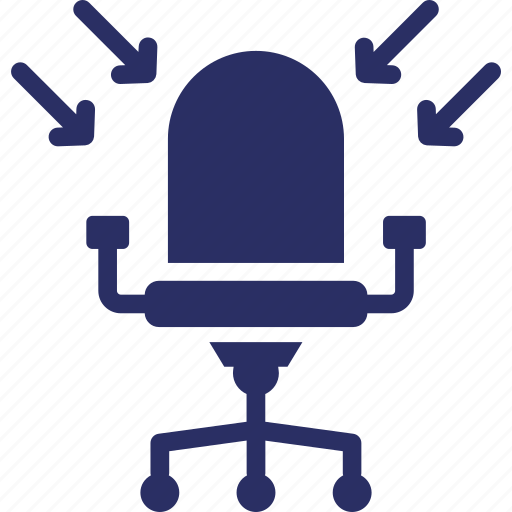 Chair, employment, human resource, job position, job title icon - Download on Iconfinder