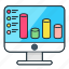 analytics, business, chart, computer, finance, graph, round bar 