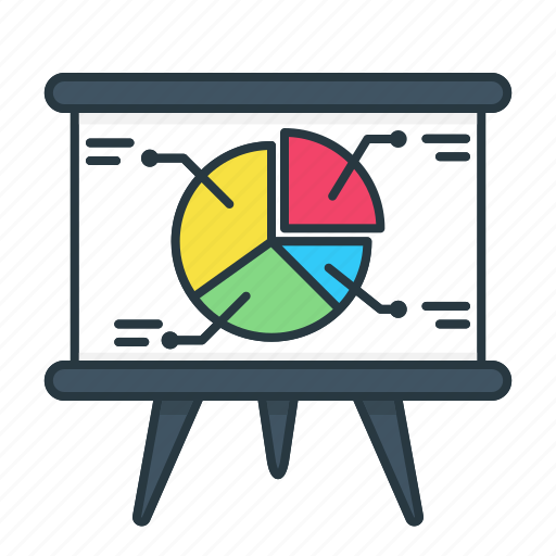 Analytics, board, chart, finance, graph, pie, presentation icon - Download on Iconfinder