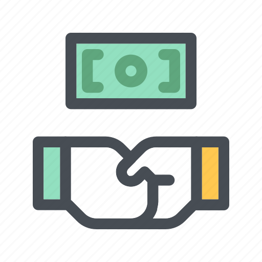 Agreement, business, company, deal, finance, handshake, money icon - Download on Iconfinder