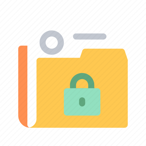 Business, company, confidential, file, finance, lock, secret document icon - Download on Iconfinder