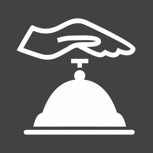 Bell, counter bell, customer, hand, hotel, ring, ringing icon - Download on Iconfinder