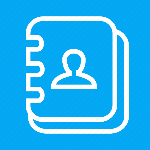 Address, book, contact, data, directory, email, notebook icon - Download on Iconfinder