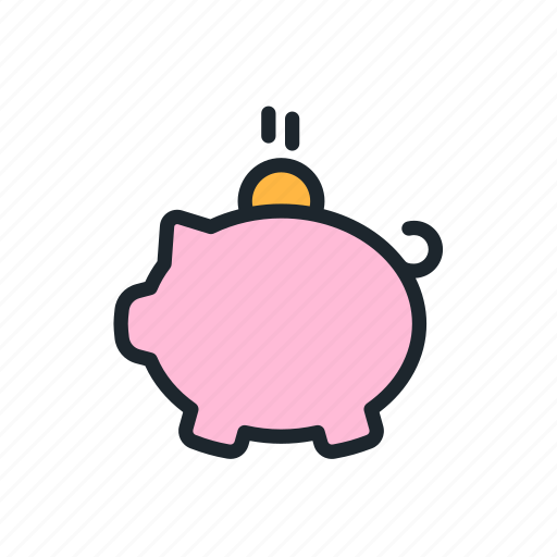 Bank, business, cash, coin, money, piggy, savings icon - Download on Iconfinder
